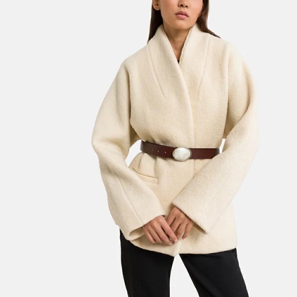 Ba&Sh Carole Coat-Ecru 